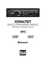 Dual XDM16BT Owner's manual