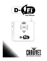 CHAUVET DJ D-Fi 2.4GHz User manual