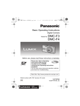 Panasonic DMC-F3 User manual
