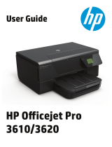HP Officejet Pro 3620 Black & White e-All-in-One Printer series User guide