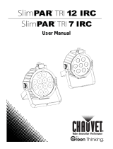 CHAUVET DJ Slim PAR TRI 12 IRC User manual