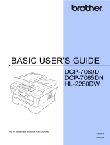 Brother DCP 7065DN User manual