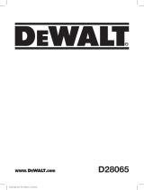 DeWalt D28065 User manual