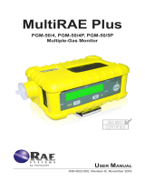 Rae MultiRAE Plus PGM-50/4P User manual