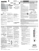 Sanyo DP50843 Owner's manual
