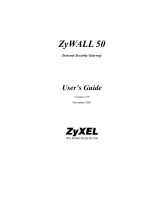 ZyXEL Communications 50 User manual