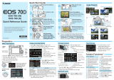 Canon EOS 70D Reference guide