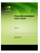 Nvidia ForceWare Graphics Drivers Frame Synchronization User manual