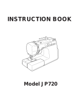 JANOME JP720 Platinum Owner's manual