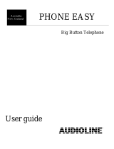 AUDIOLINE PHONE EASY User manual