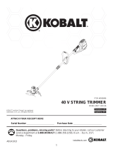 Kobalt KST 120X-06 User manual