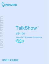 NEWTEK Talkshow VS-100 User manual