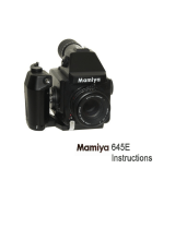 Mamiya 645E User manual