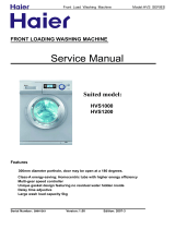 Haier HVS1200 User manual