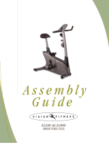 Vision Fitness E3000 Assembly Manual