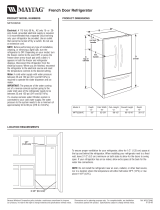 Maytag MFF2258VEW Product Dimensions