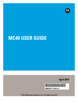 Motorola MC40 User manual