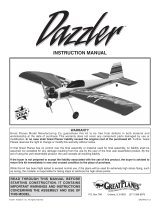 GREAT PLANES DAZZLER 40 KIT Owner's manual