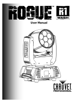 Chauvet Rogue R1 Wash User manual