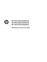 HP 348 G3 Notebook PC User guide