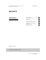 Sony Bravia KDL-40R350B Operating instructions