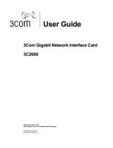 3com 3C2000 User manual