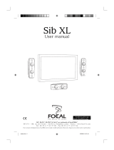 Focal Sib XL Owner's manual