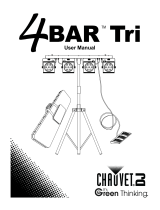 CHAUVET DJ 4BAR Tri User manual