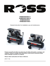 Ross RABD265/50/3 Instructions For Installation, Use And Maintenance Manual