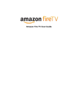 Amazon Fire TV User manual