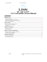Linn LK1 User manual