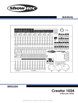 SHOWTEC Creator 1024 User manual
