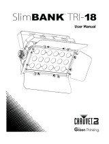 CHAUVET DJ SlimBANK TRI-18 User manual