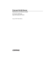 Compaq DL320 - ProLiant - G3 Maintenance And Service Manual