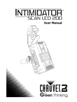 CHAUVET DJ Intimidator Scan LED 200 User manual
