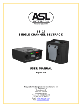 ASL INTERCOM BS 17 User manual