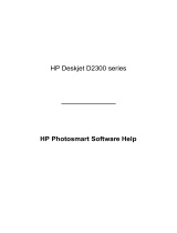HP Deskjet D2300 Printer series User guide