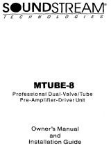 Soundstream MTUBE-8 Owner's Manual And Installation Manual
