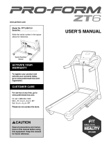 NordicTrack T5.7 NTL61011.1 User manual