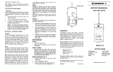 Greenlee 5715 Gas Lamp Tester User manual