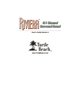Turtle Beach Riviera TB400-3425-01 User manual