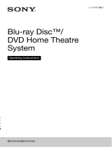 Sony BDV-EF420 Owner's manual