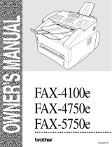 Brother FAX-4100/FAX-4100e User guide
