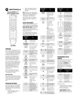 Motorola DRC800 4-in-1 User manual