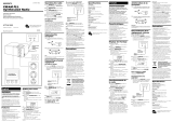 Sony ICF-M1000 Owner's manual