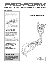 Pro-Form PFEL64911.0 User manual