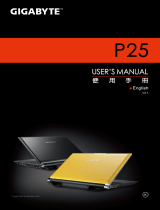 Gigabyte P25 User manual