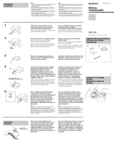 Sony CDX-C6850R Installation guide