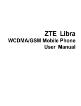 ZTE LIBRA User manual