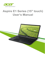 Acer Aspire E1-510P User manual